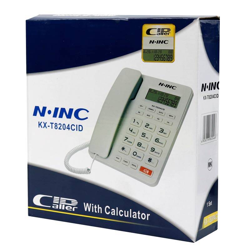 تلفن رو میزی ان.اینک N.INC KX-T8204CID تلفن در فروشگاه اینترنتی نیک نام تِک