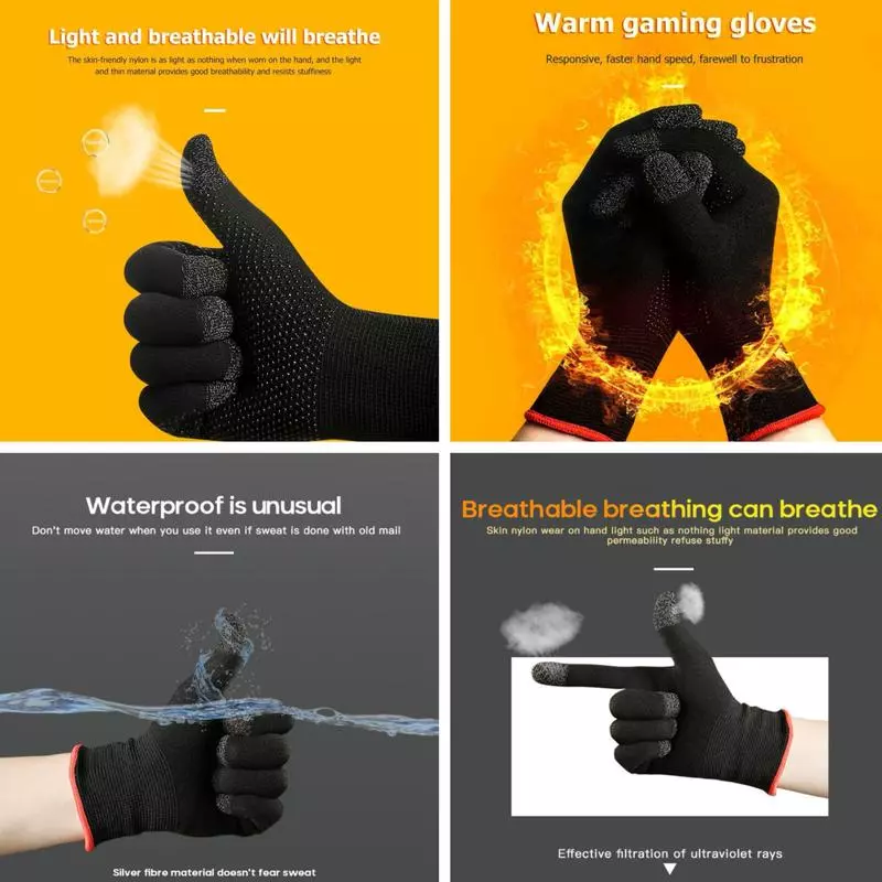 دستکش مخصوص تاچ PUBG Gloves