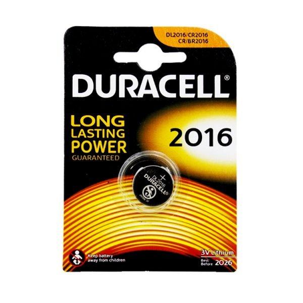 باتری سکه‌ ای تکی DURACELL مدل 2016 بسته ۱ عددی