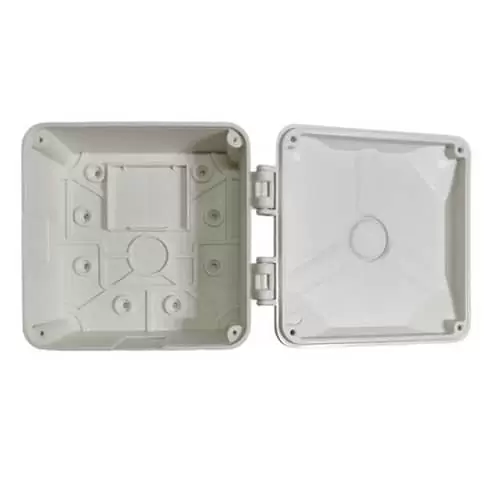 کم باکس پرو لولایی 14 × 14 پلاستیکی سفید Grade A مخصوص دوربین مداربسته