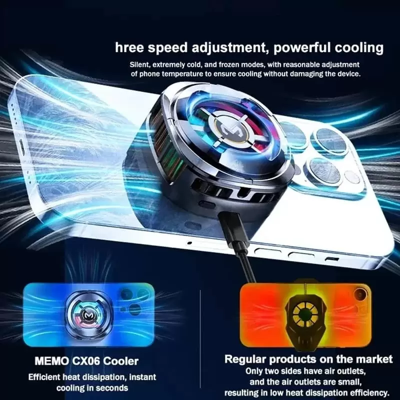 فن خنک کننده موبایل Memo مدل CX06