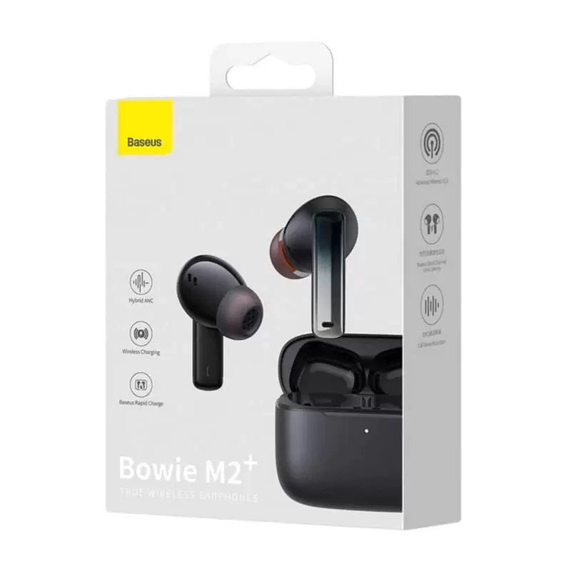 هدست بی سیم باسئوس مدل Bowie M2 Plus NGTW190002