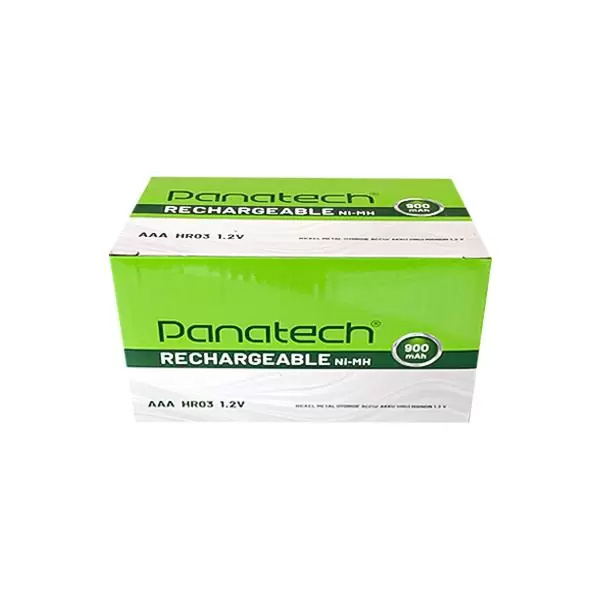 باتری نیم قلمی قابل شارژ 900mAh پاناتک مدل HR03