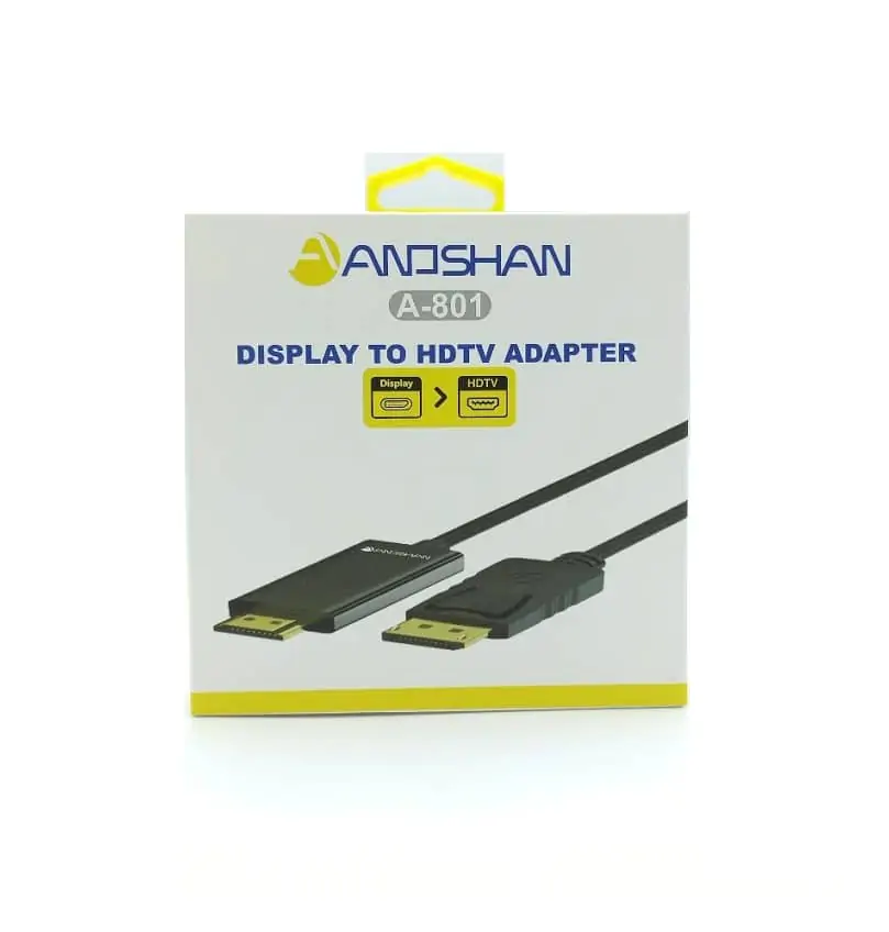 کابل DISPLAY به HDMI انوشان مدل A-801 به طول ۱.۸ متر