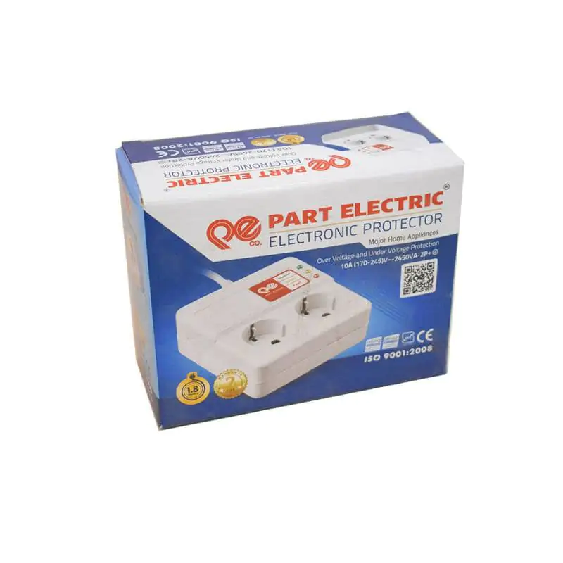 محافظ برق یخچال و فریزر پارت الکتریک PE981 با کابل 3 متری
