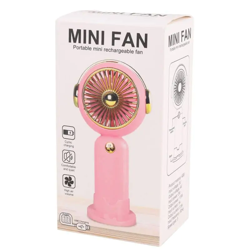 پنکه شارژی مینی Mini Fan مدل E68