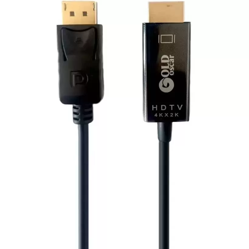 کابل Display به HDMI گلد اسکار طول 1.8 متر