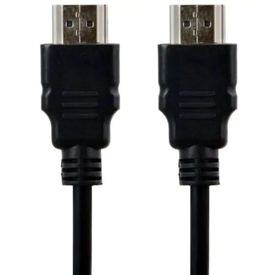 کابل HDMI مدل Hs 3 in 1 به طول 1.5 متر به همراه تبدیل Mini HDMI و Micro HDMI