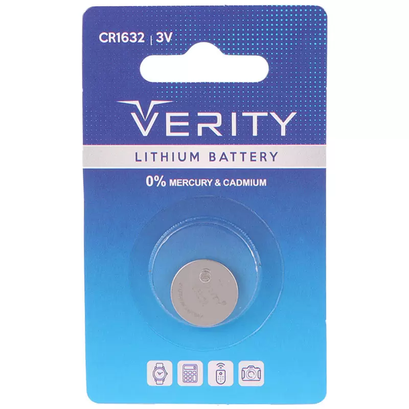 باتری سکه ای وریتی مدل CR1632 بسته یک عددی