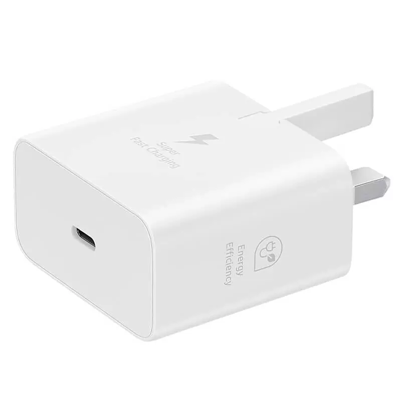 آداپتور اورجینال سامسونگ شارژر دیواری 25 وات EP-T2510 3Pin PD 3A بدون کابل