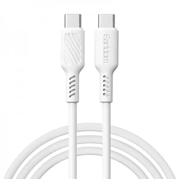 کابل دو سر ارلدام تایپ سی فست شارژ 60 وات مدل EC-171C-C