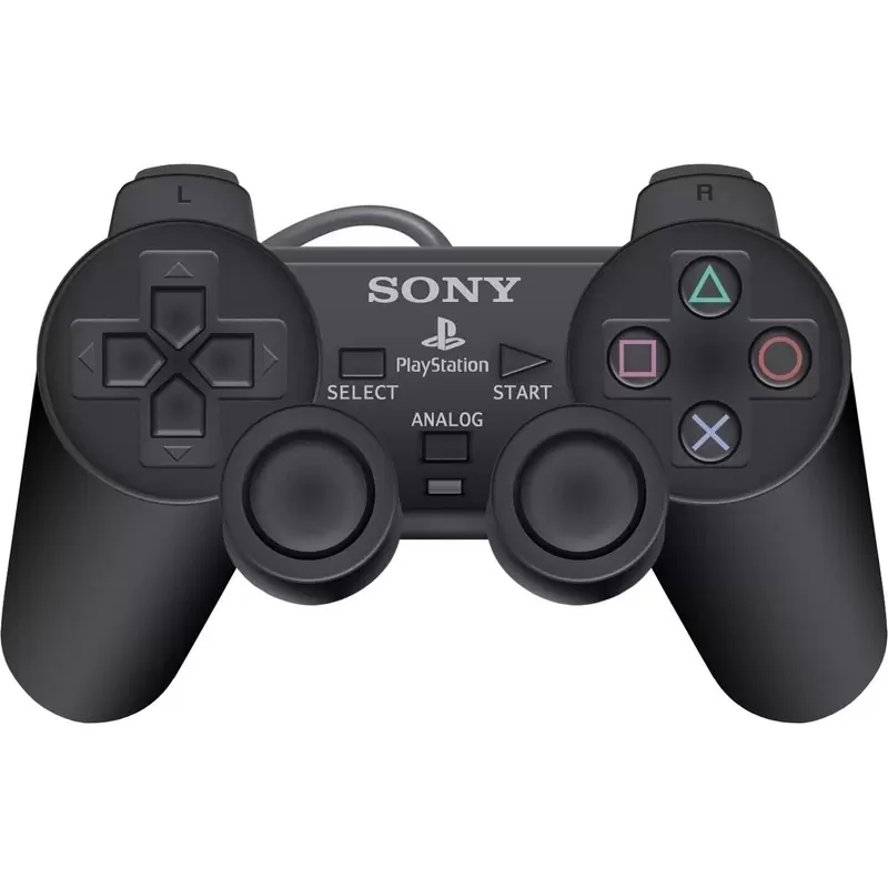 دسته سونی 2 تک Sony PS2 مدل IC دار دوال شاک