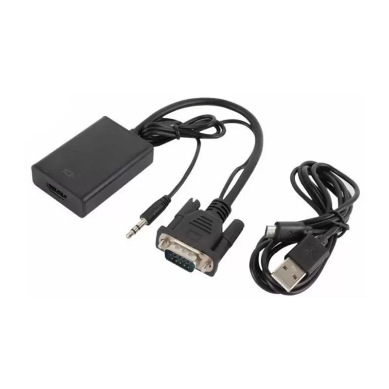 تبدیل برق دار VGA به HDMI مینی اسکای