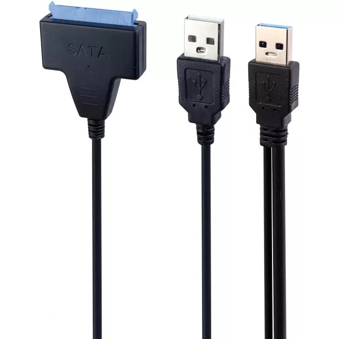 کابل تبدیل SATA به USB 3.0 مدل RXD-339U3 همراه پورت تامین برق