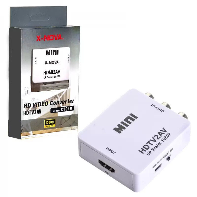 تبدیل HDMI به AV مینی برند ایکس نوا مدل X1010