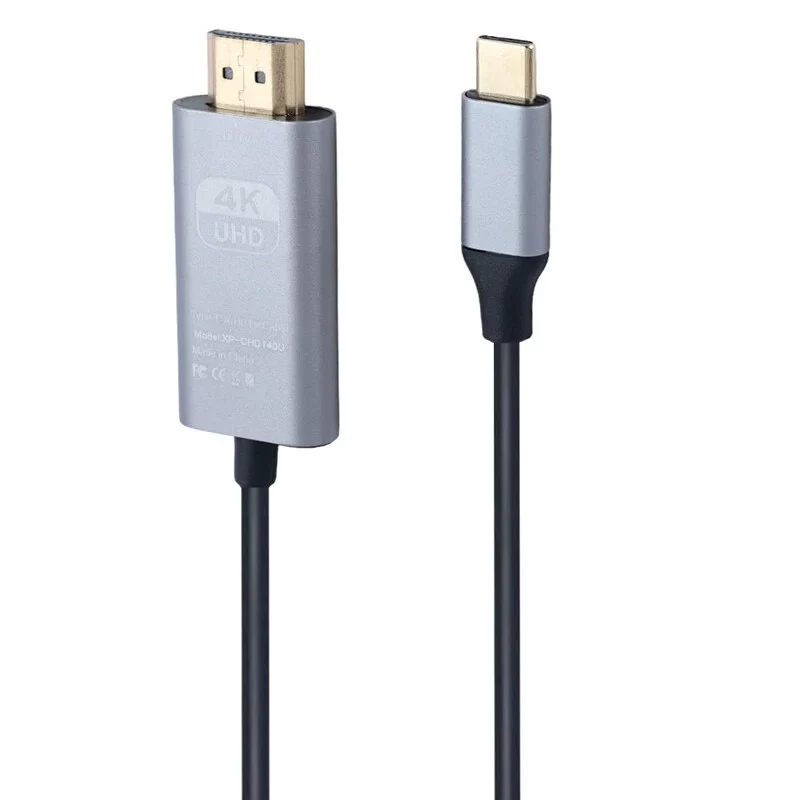 کابل تبدیل Type-C به HDMI ایکس پی پروداکت XP-CHD140U طول 2 متر