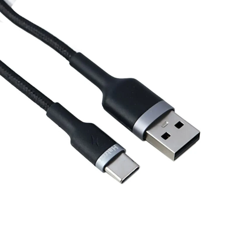 کابل تبدیل USB به USB-C هترون مدل HC203B طول 1 متر