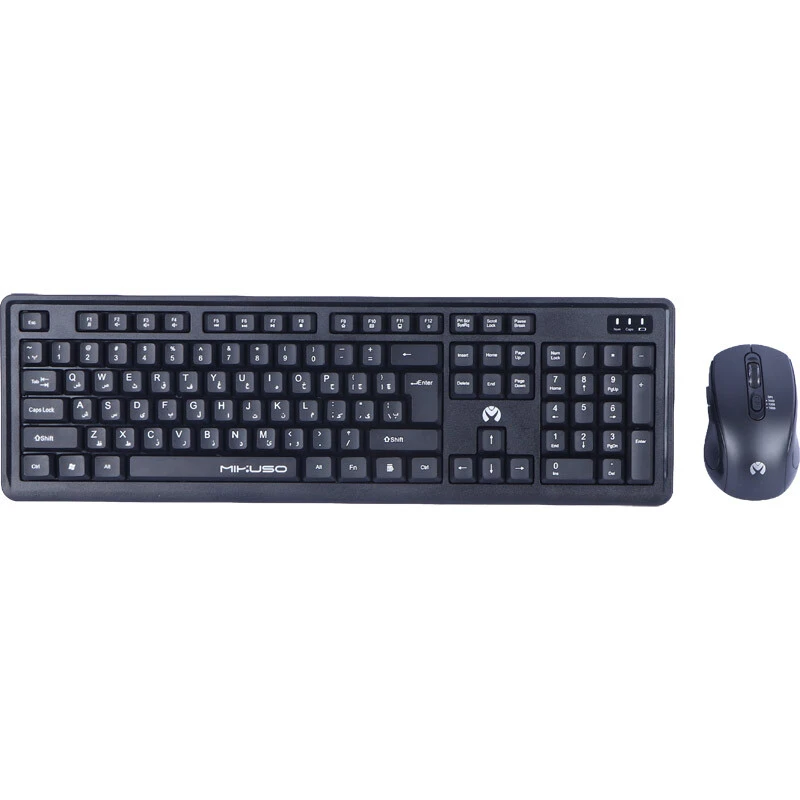 ست کیبورد و موس میکاسو بی سیم مدل KB-C028