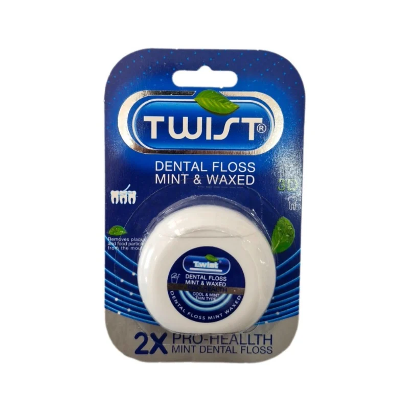 نخ دندان توئیست مدل Mint And Waxed