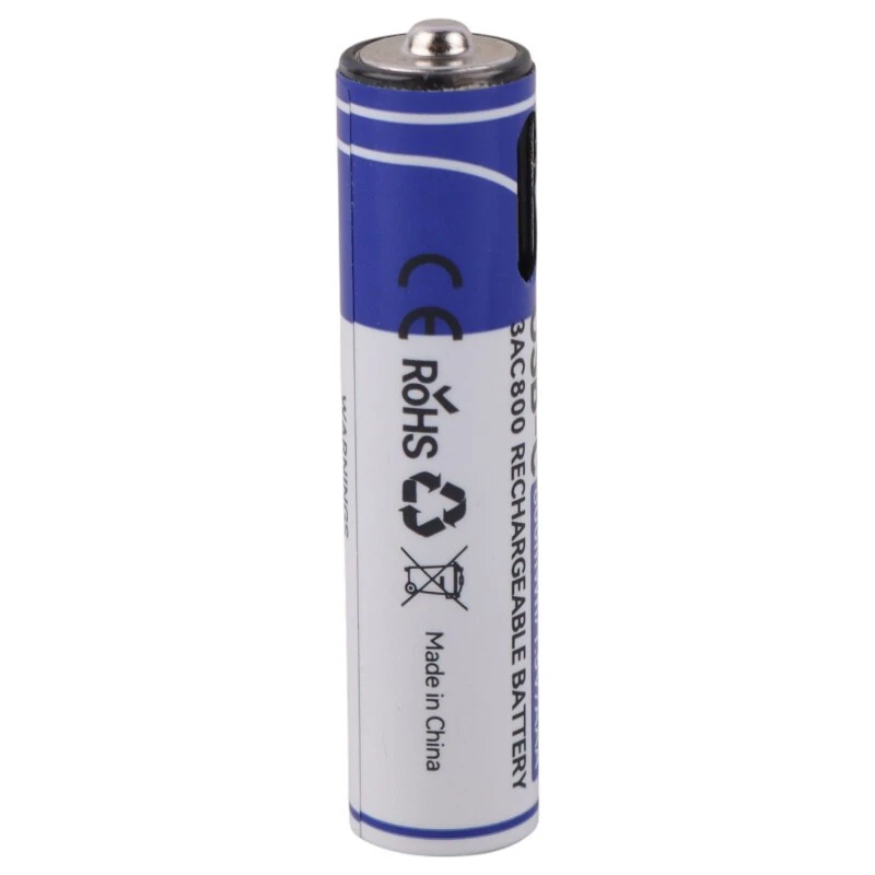 باتری دوتایی نیم قلمی شارژی DRcell 3AC800 AAA 533mAh