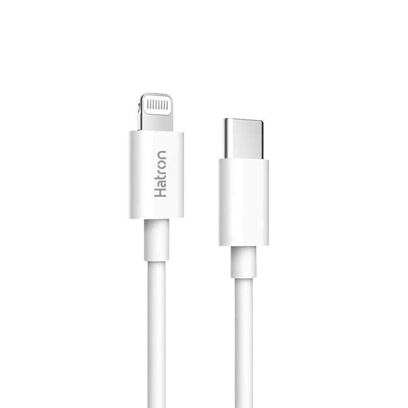کابل شارژ USB-C به لایتنینگ اپل هترون مدل MFI HC365i طول 1متر