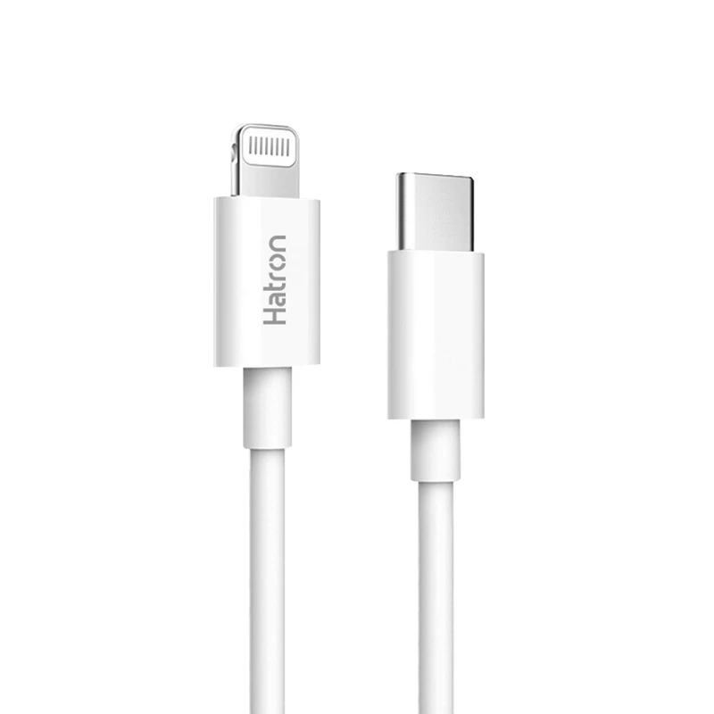 کابل شارژ USB-C به لایتنینگ هترون مدل MFI HC365i طول 1متر