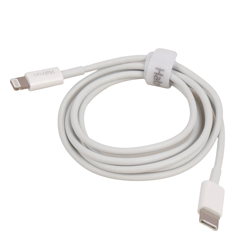کابل شارژ USB-C به لایتنینگ هترون مدل MFI HC365i طول 1متر
