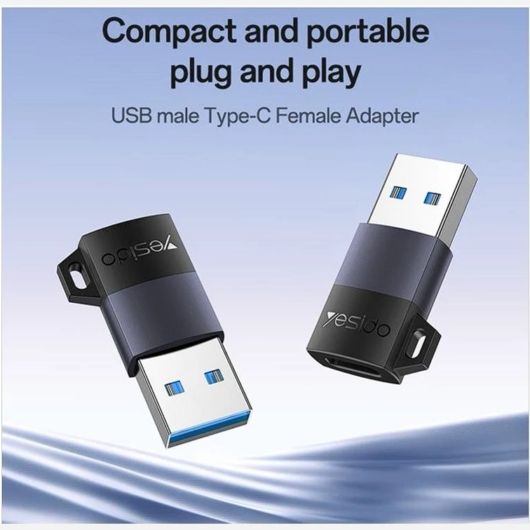 تبدیل OTG تایپ سی به USB یسیدو GS34