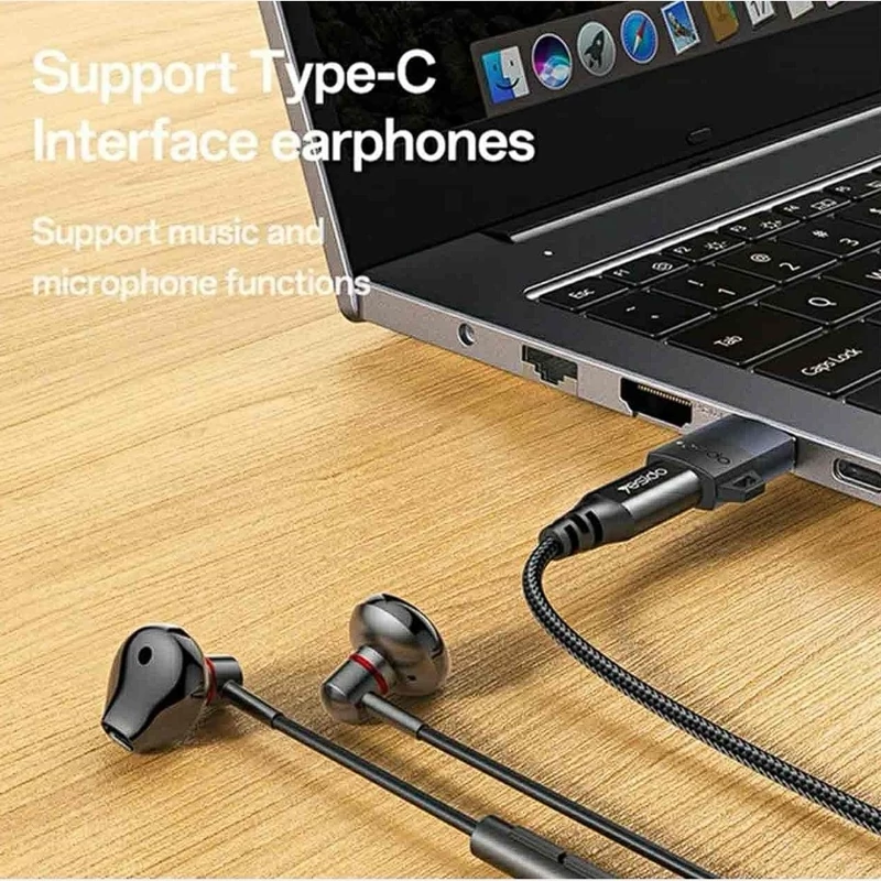 تبدیل OTG تایپ سی به USB یسیدو GS34